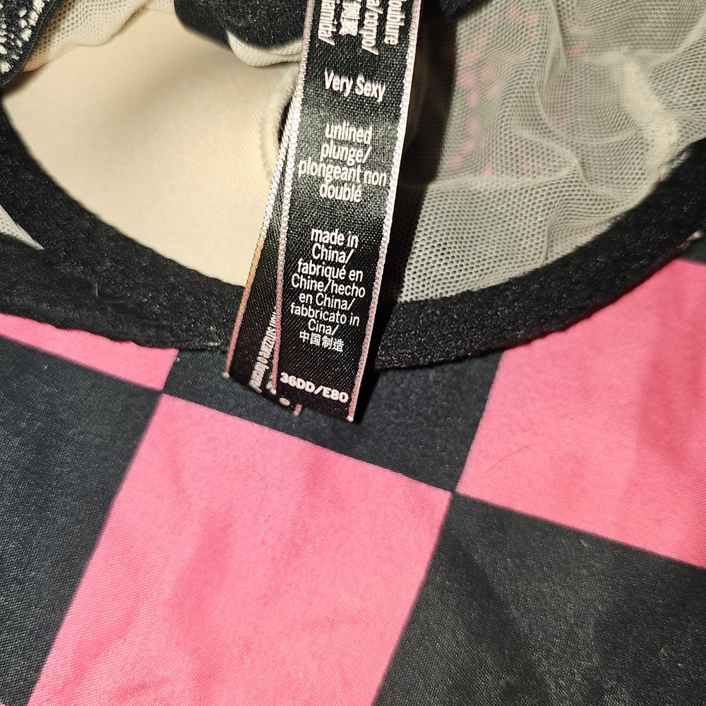 Very Sexy Unlined Victoria Secret Lace Bra 36dd - Picture 9 of 9